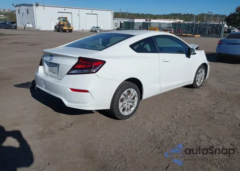 2015 Honda Civic Lx из США, поврежденный, VIN 2HGFG3B51FH525347